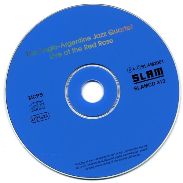Anglo-Argentine Jazz Quartet - Live At The Red Rose - Cd