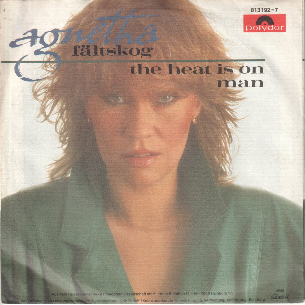 Agnetha Fältskog - Heat Is On / Man - 7 Inch