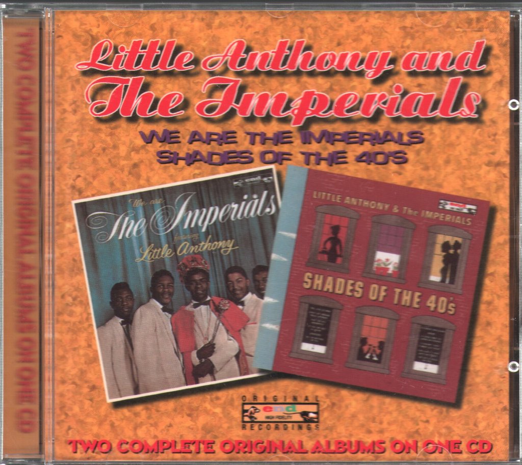 Little Anthony & The Imperials - We Are The Imperials / Shades Of The 40's - Cd