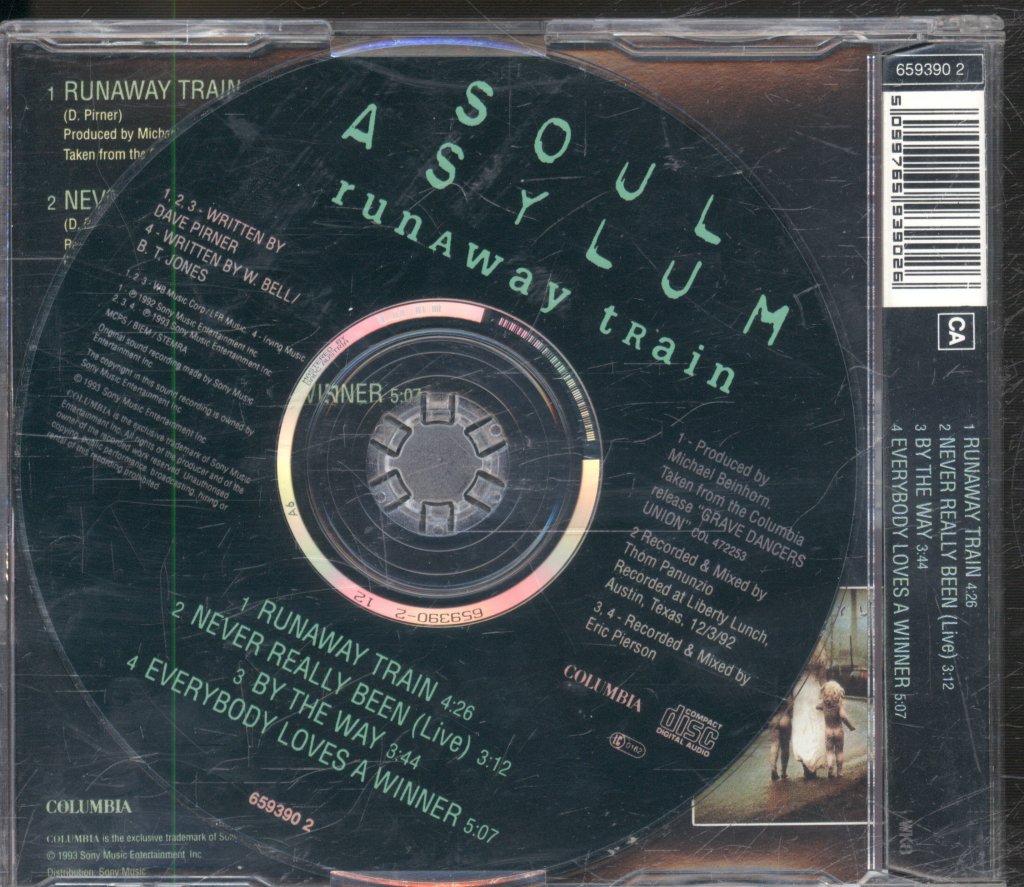 Soul Asylum - Runaway Train - Cd