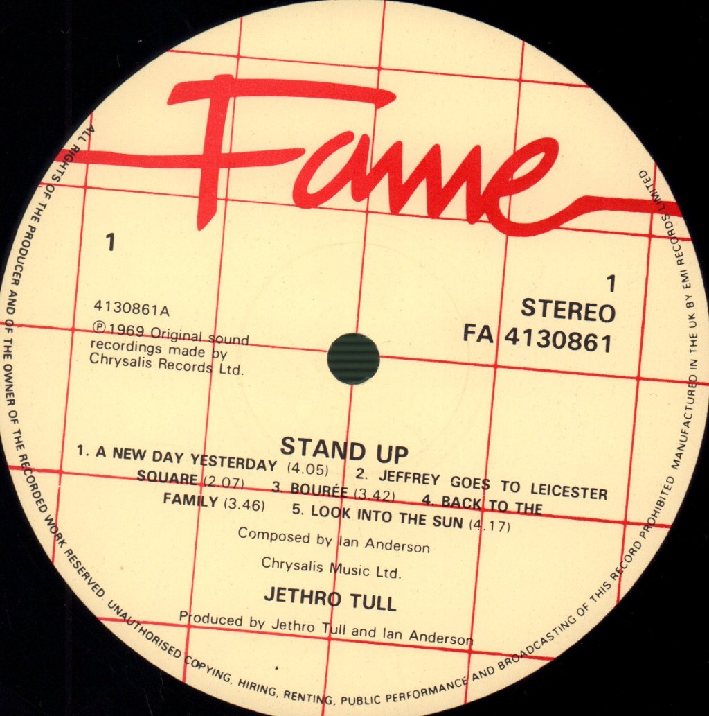 Jethro Tull - Stand Up - Lp