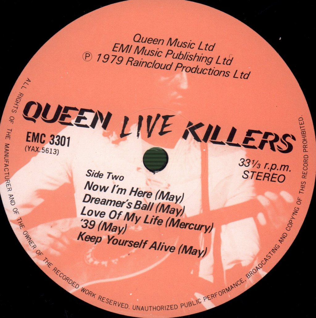 Queen - Live Killers - Double Lp