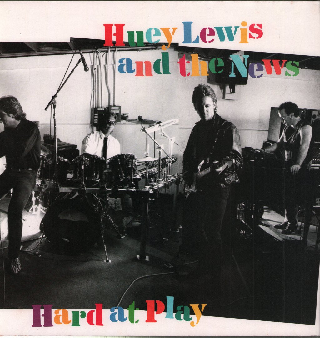 Huey Lewis & The News - Hard At Play - Lp
