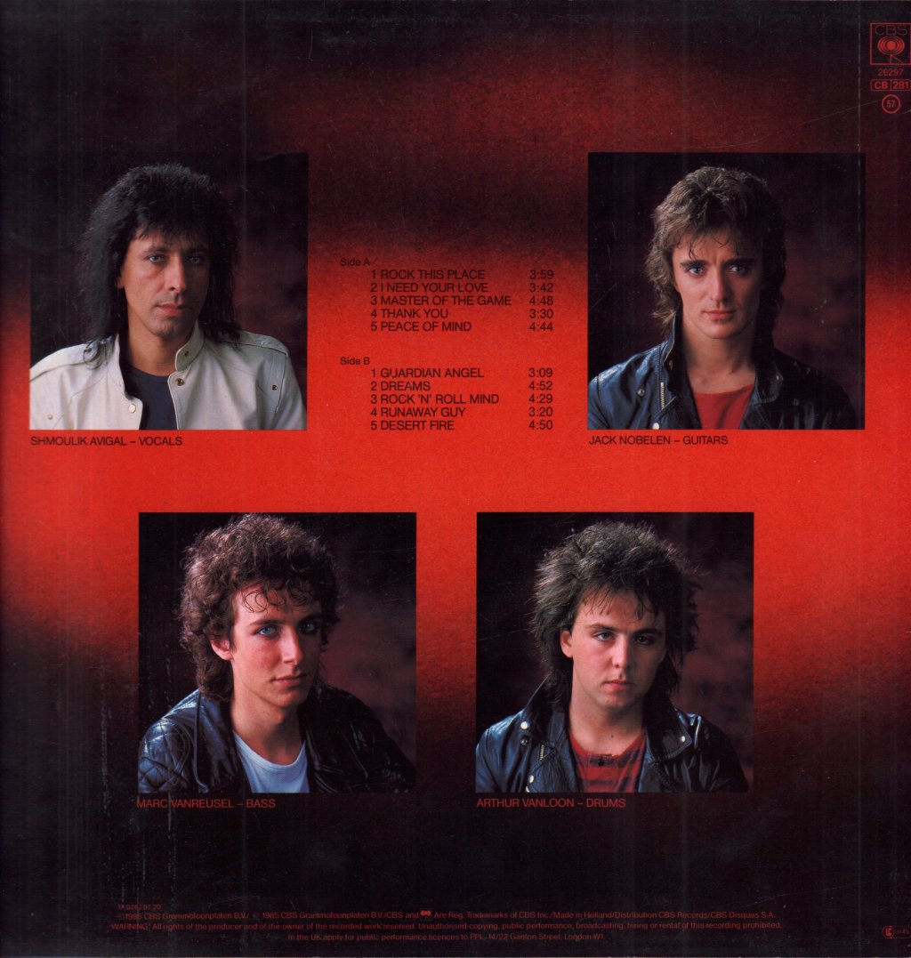 Horizon (Rock/Metal Group) - Master Of The Game - Lp