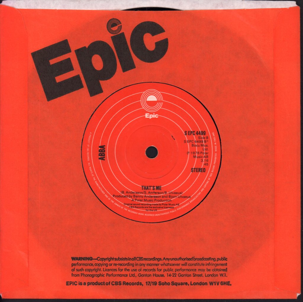 ABBA - Dancing Queen - 7 Inch