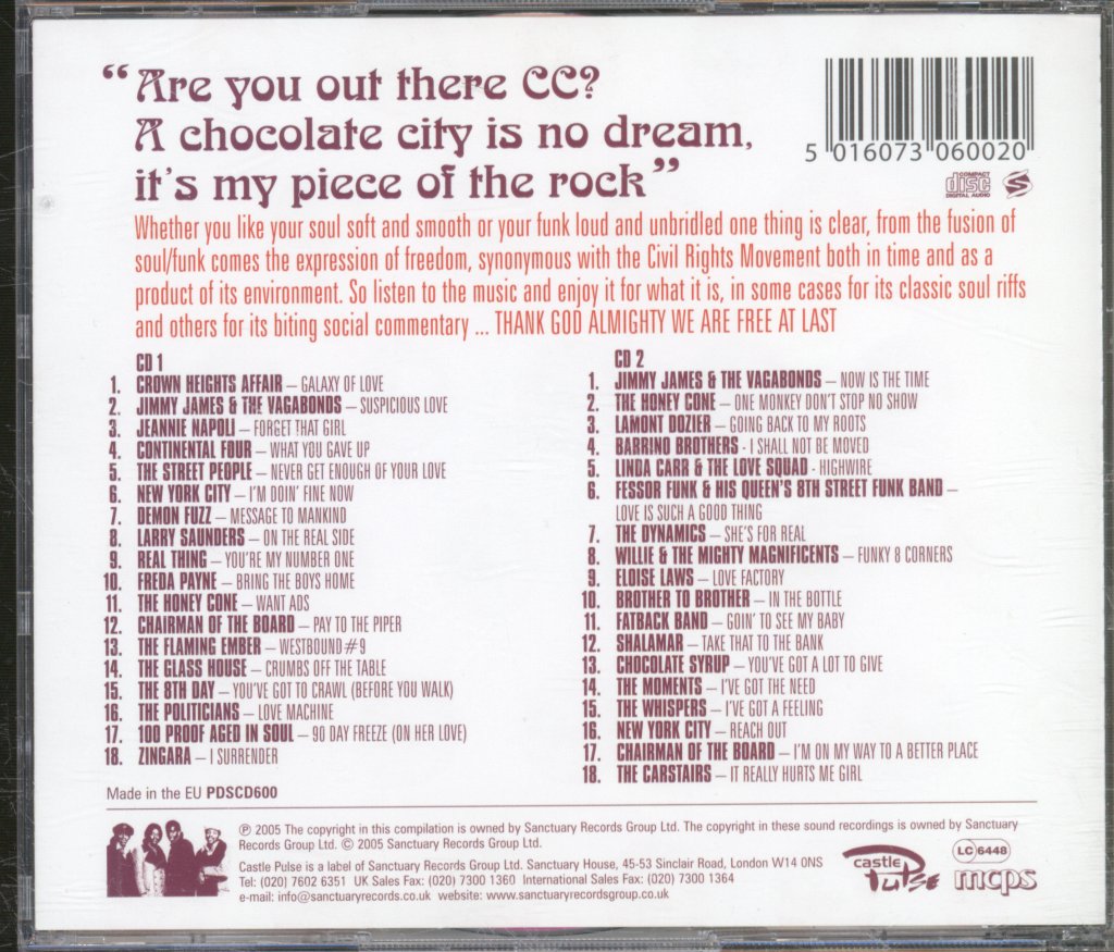 Various Artists - Black Music Explosion - Double Cd