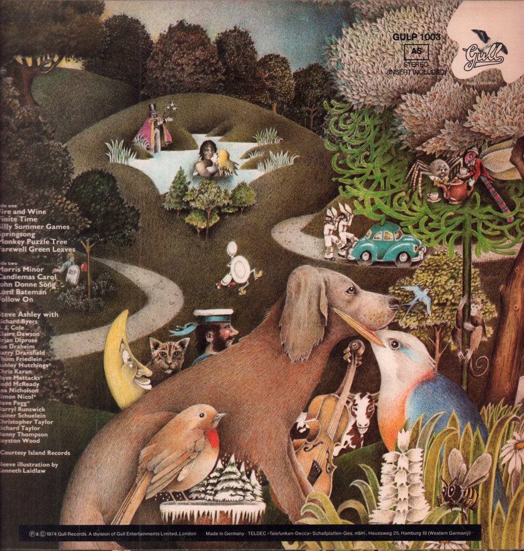 Steve Ashley - Stroll On - Lp