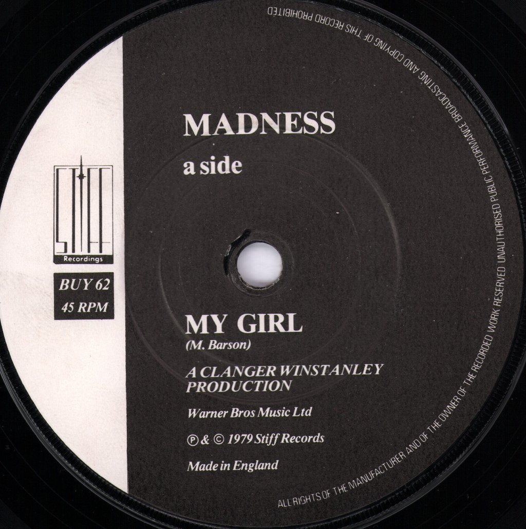 Madness - My Girl - 7 Inch