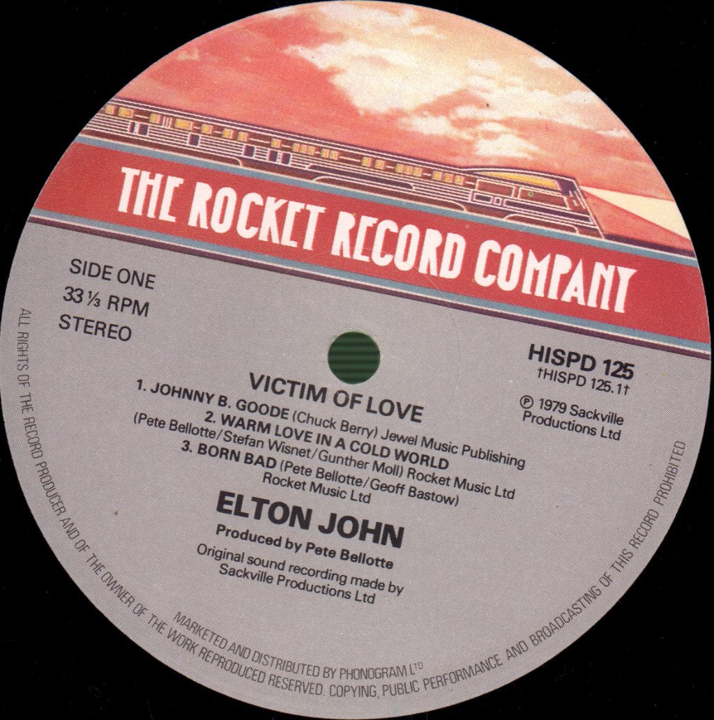 Elton John - Victim Of Love - Lp