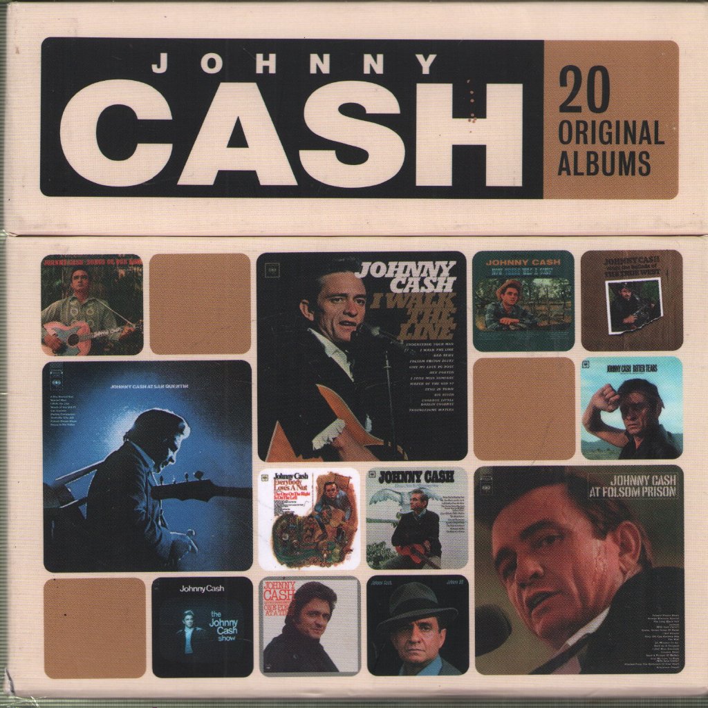 Johnny Cash - 20 Original Albums - Cd Box Set