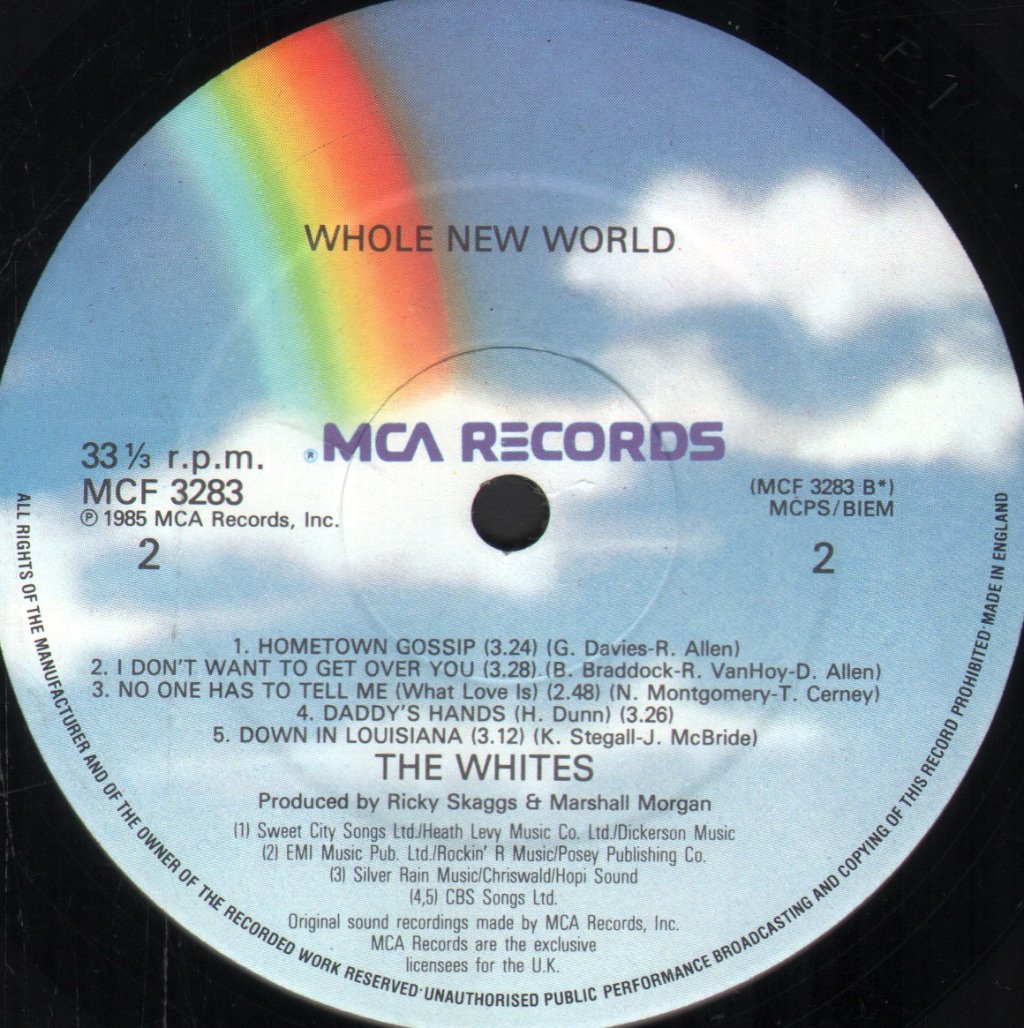 Whites - Whole New World - Lp