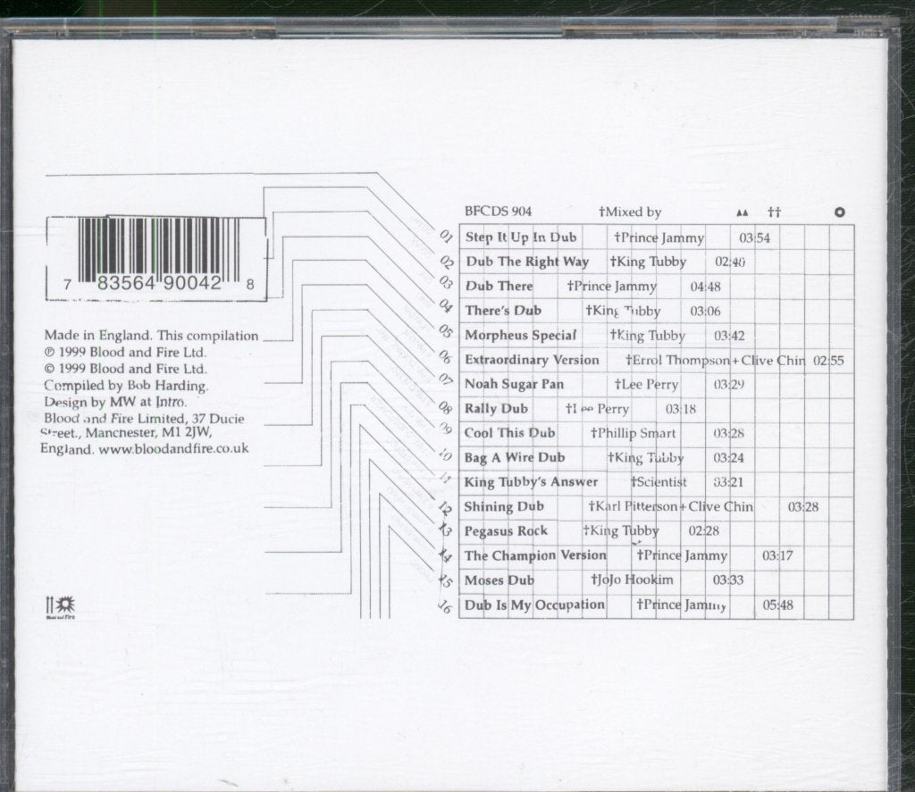 Various Artists - X-Ray Music: A Blood And Fire Dub Directory - Cd