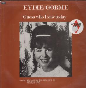 Eydie Gorme - Guess Who I Saw Today - Lp