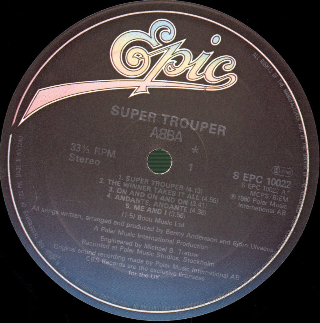 ABBA - Super Trouper - Lp