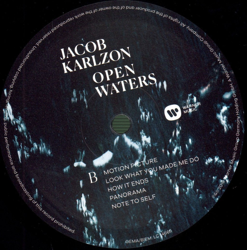Jacob Karlzon - Open Waters - Lp