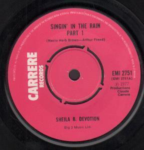 Sheila B.Devotion - Singin' In The Rain - 7 Inch