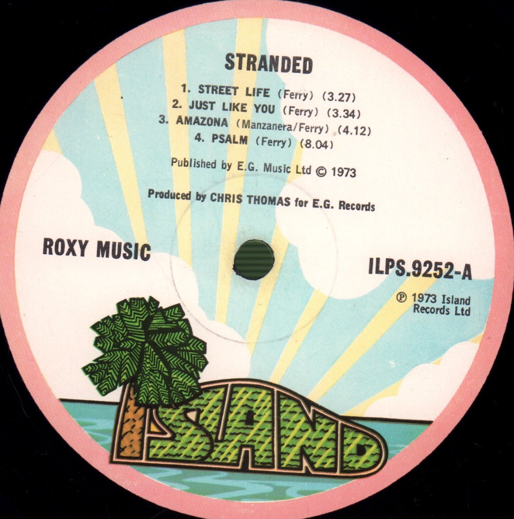 Roxy Music - Stranded - Lp