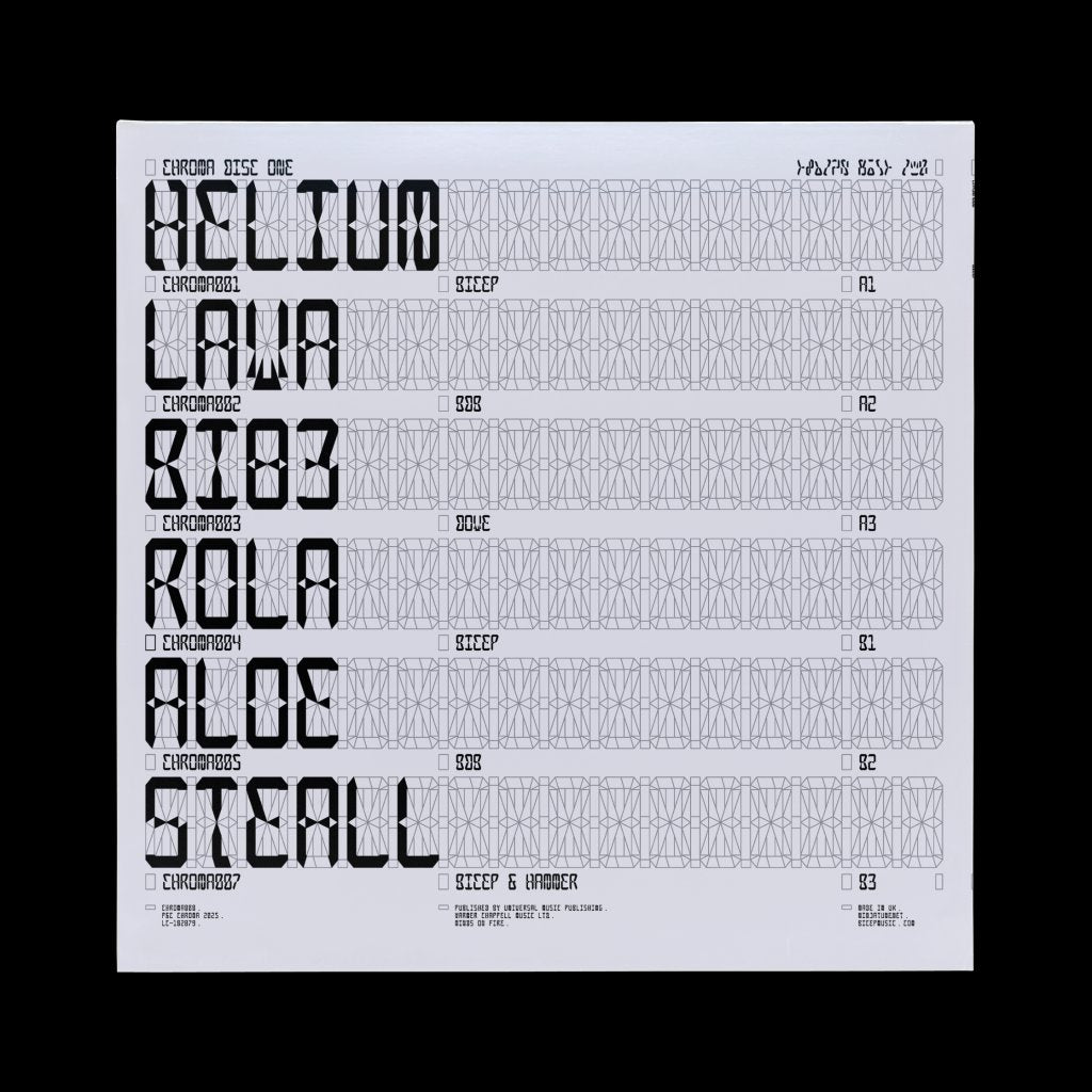 Bicep - CHROMA 000 - Double Lp