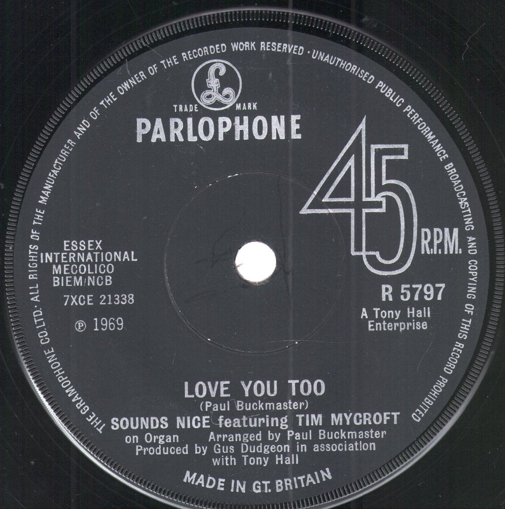 Sounds Nice - Love At First Sight - 7 Inch