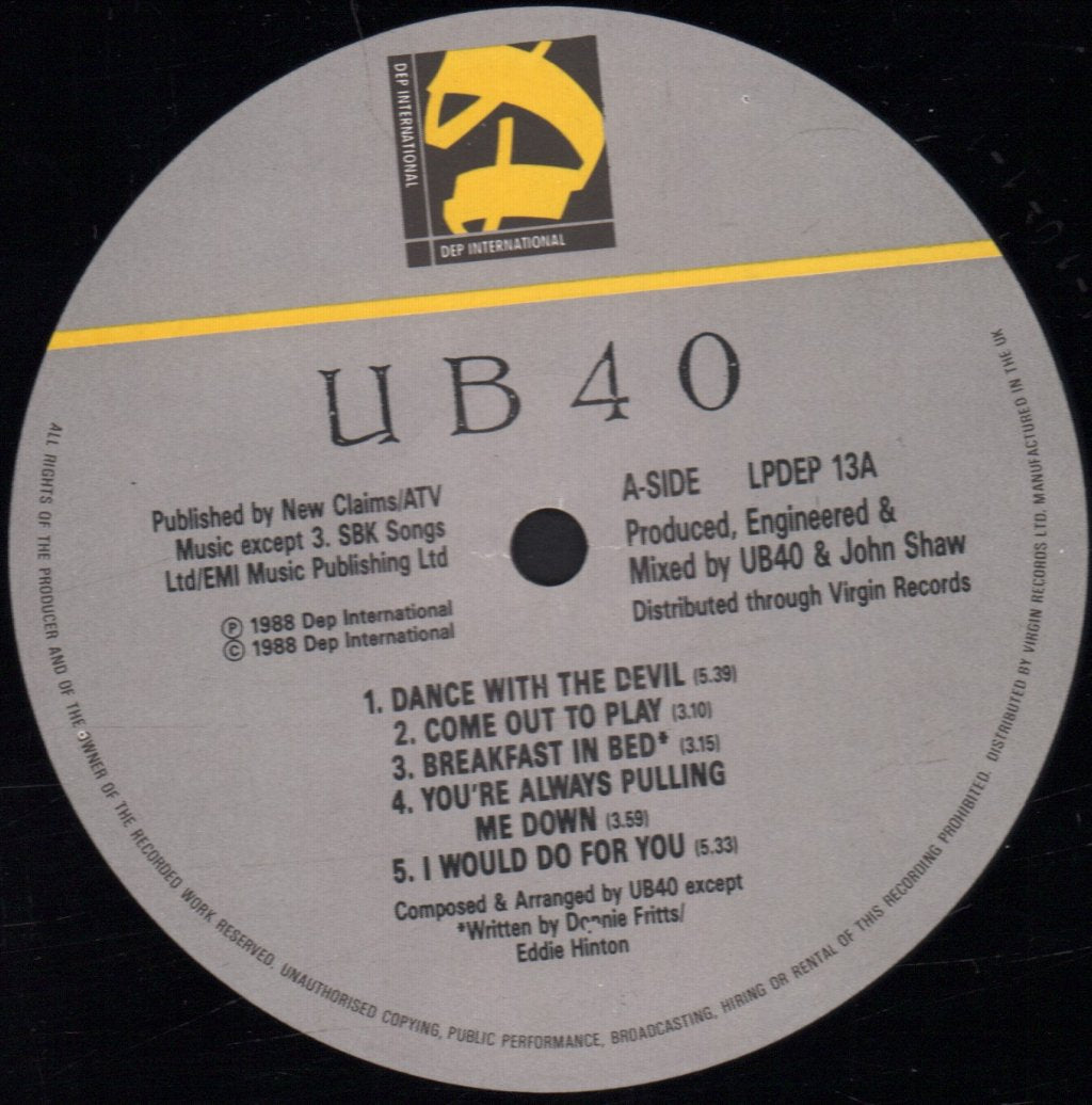 UB40 - UB40 - Lp