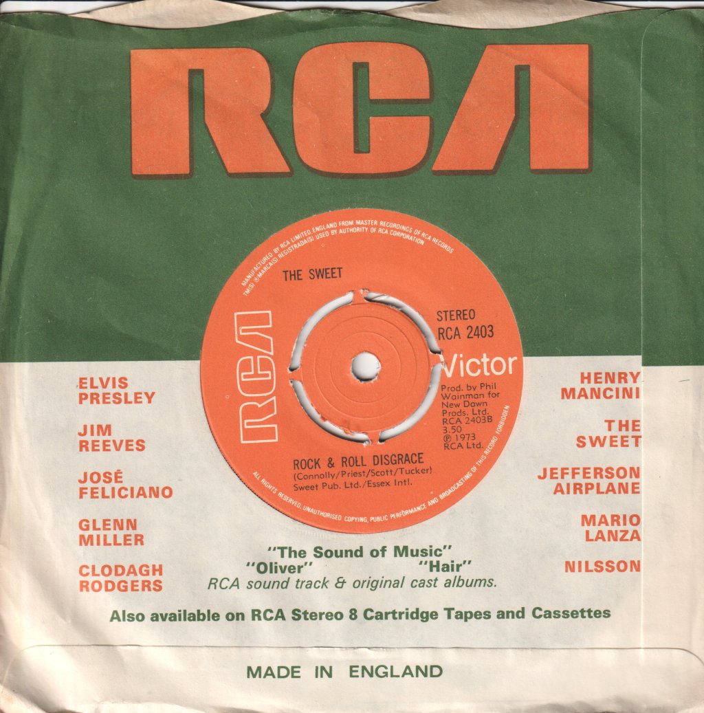 Sweet - Ballroom Blitz - 7 Inch