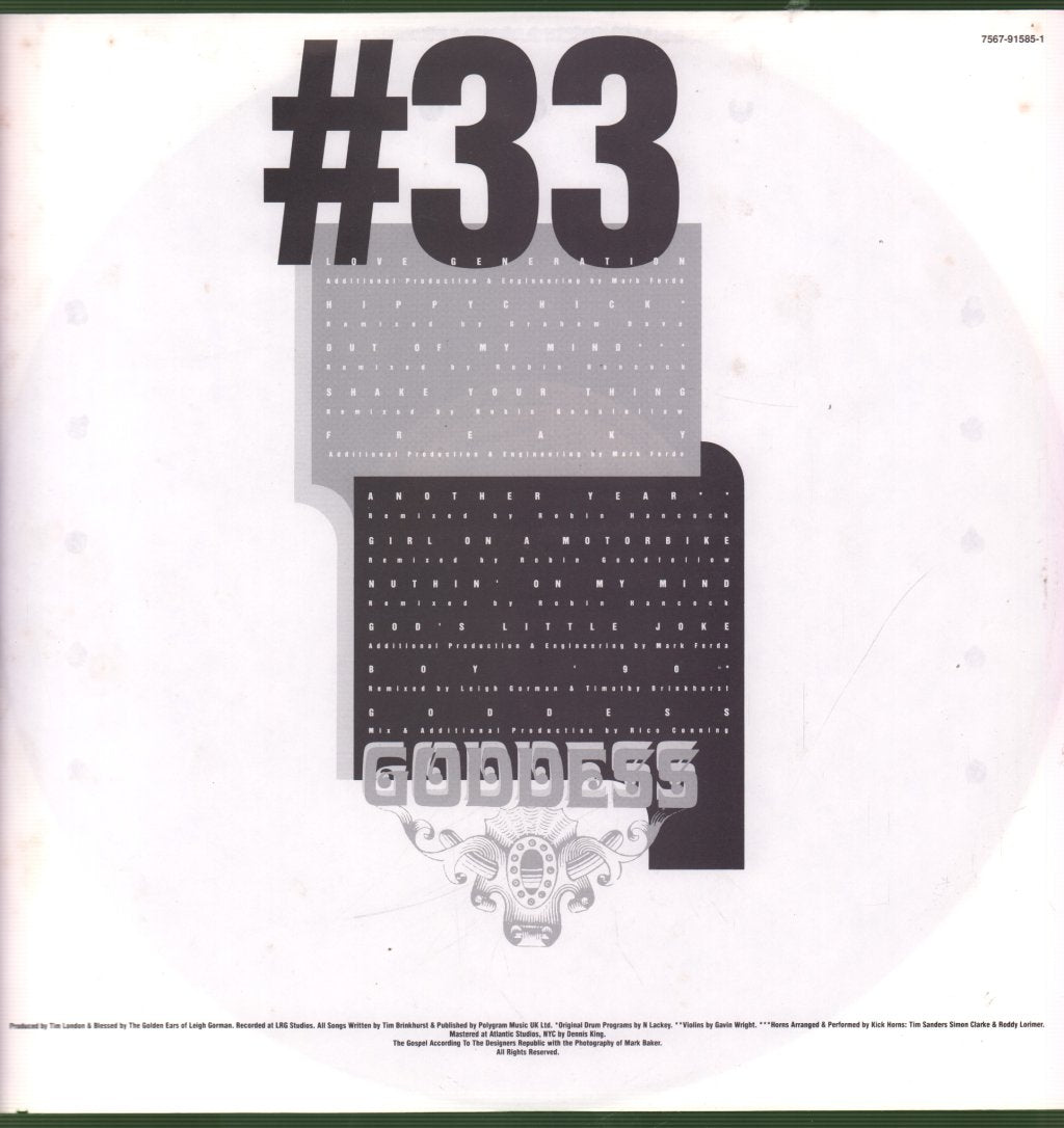 Soho - Goddess - Lp