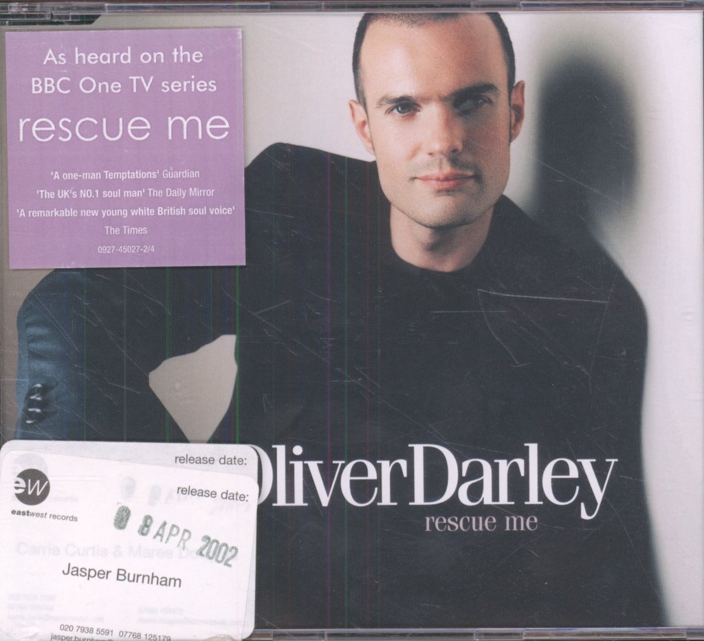 Oliver Darley - Rescue Me - Cd