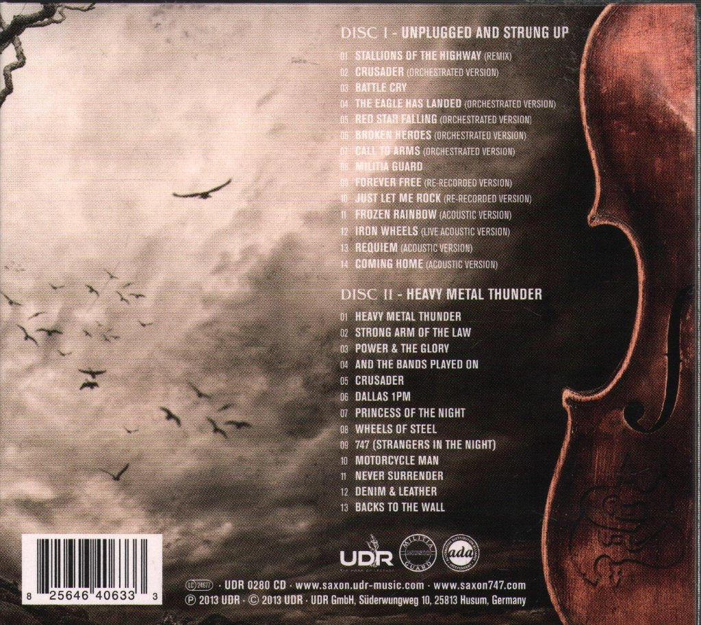 Saxon - Unplugged And Strung Up - Cd