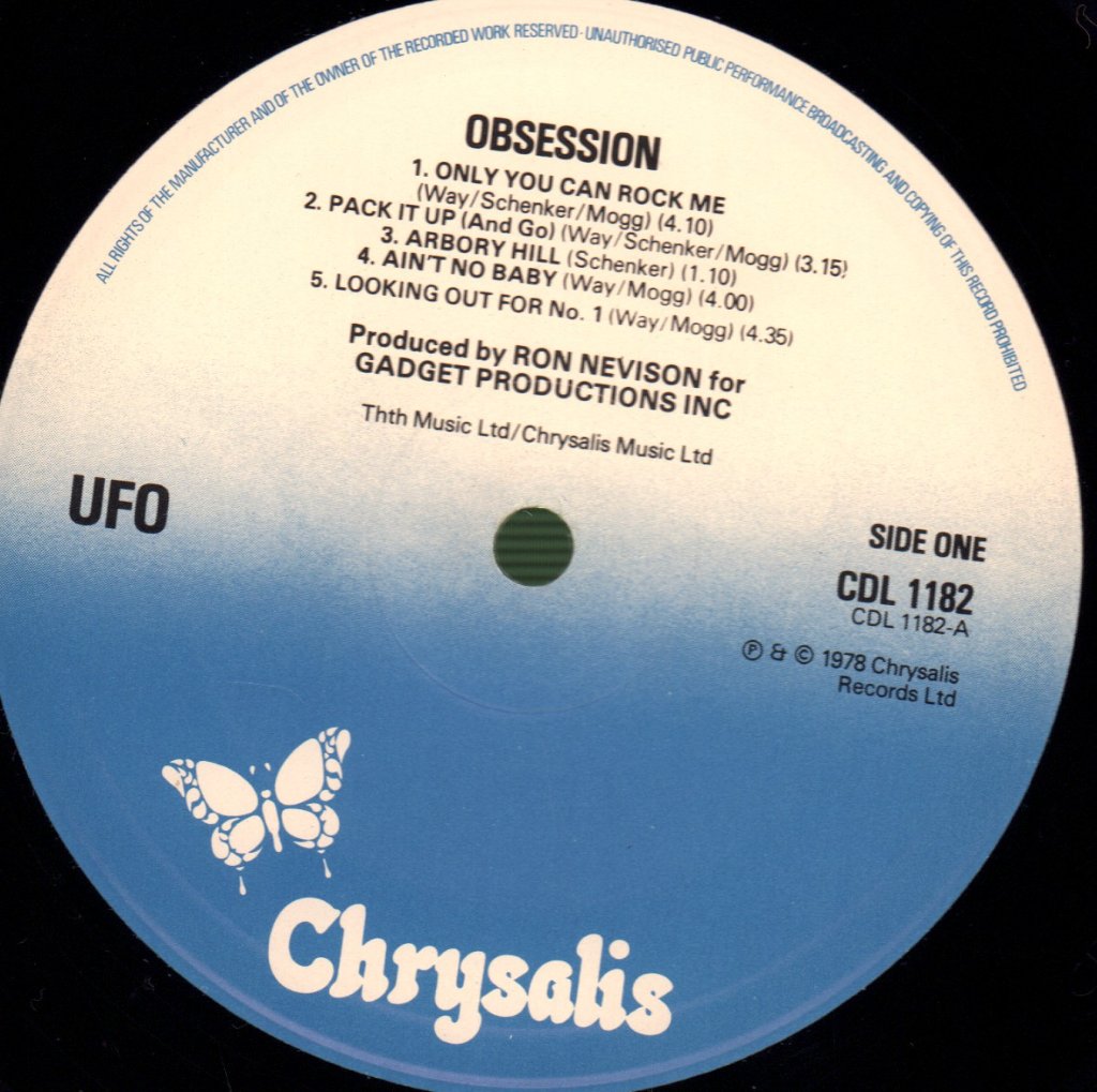 UFO - Obsession - Lp