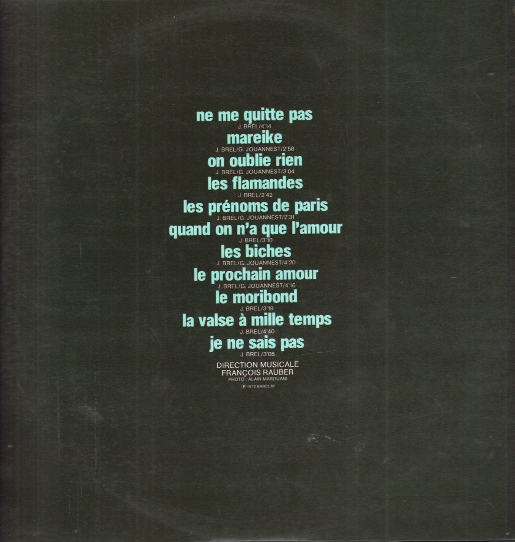 Jacques Brel - 8 - Ne Me Quitte Pas - Lp
