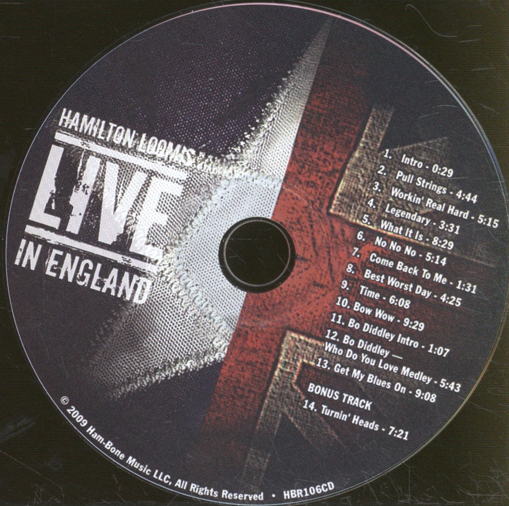 Hamilton Loomis - Live in England - Cd