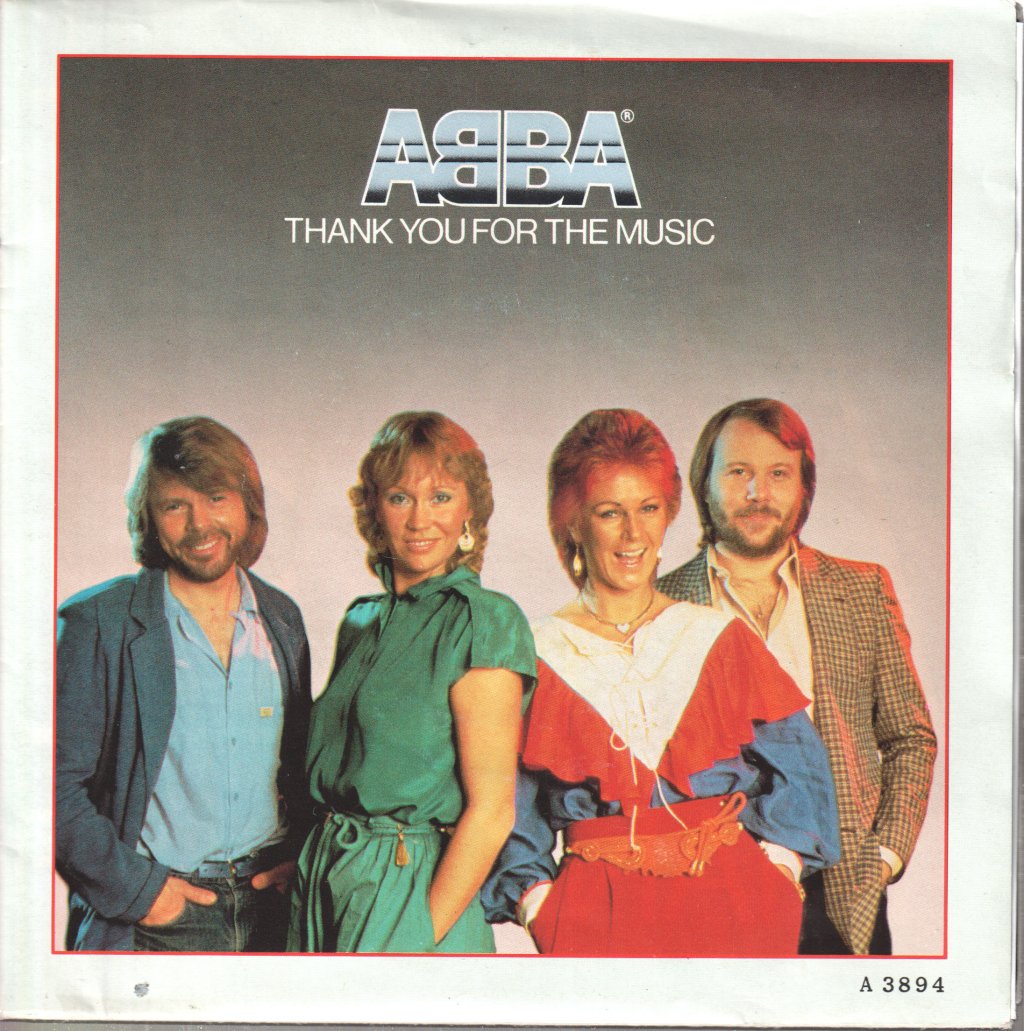 ABBA - Thank You For The Music - 7 Inch