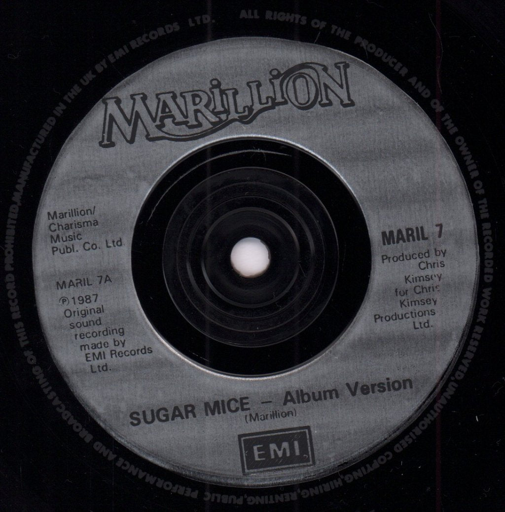 Marillion - Sugar Mice - 7 Inch
