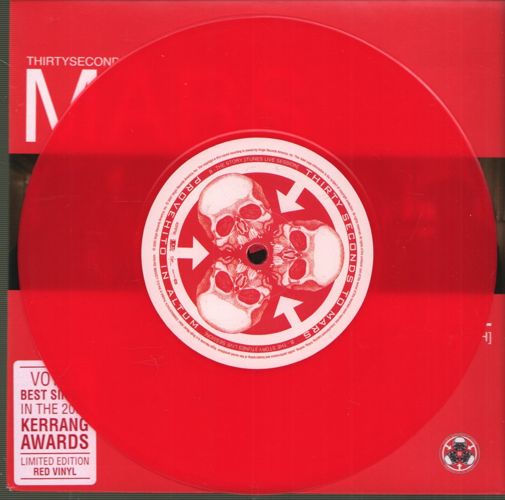 30 Seconds To Mars - Kill (Rebirth) - 7 Inch