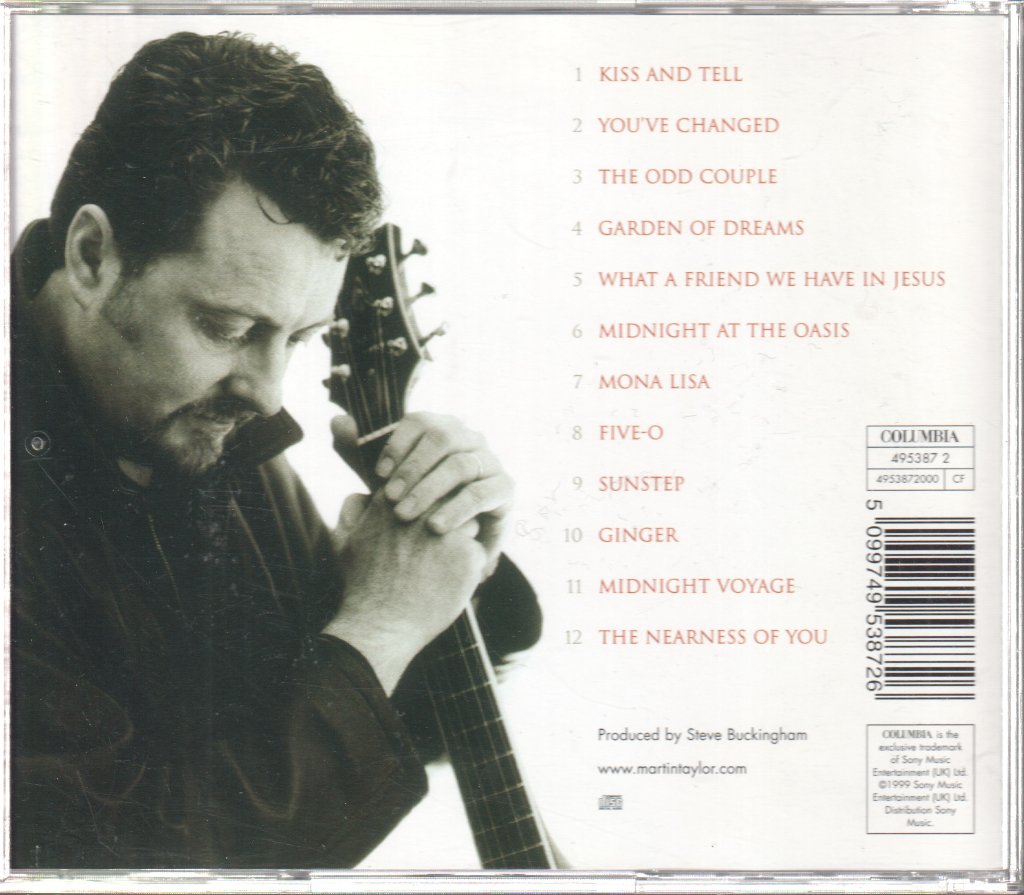 Martin Taylor - Kiss And Tell - Cd