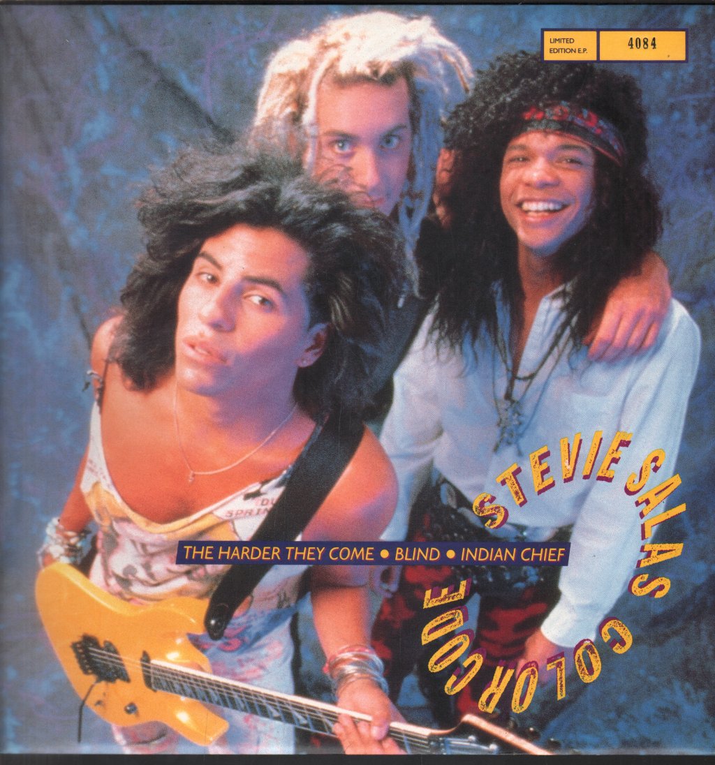 Stevie Salas Colorcode - Harder They Come - 12 Inch