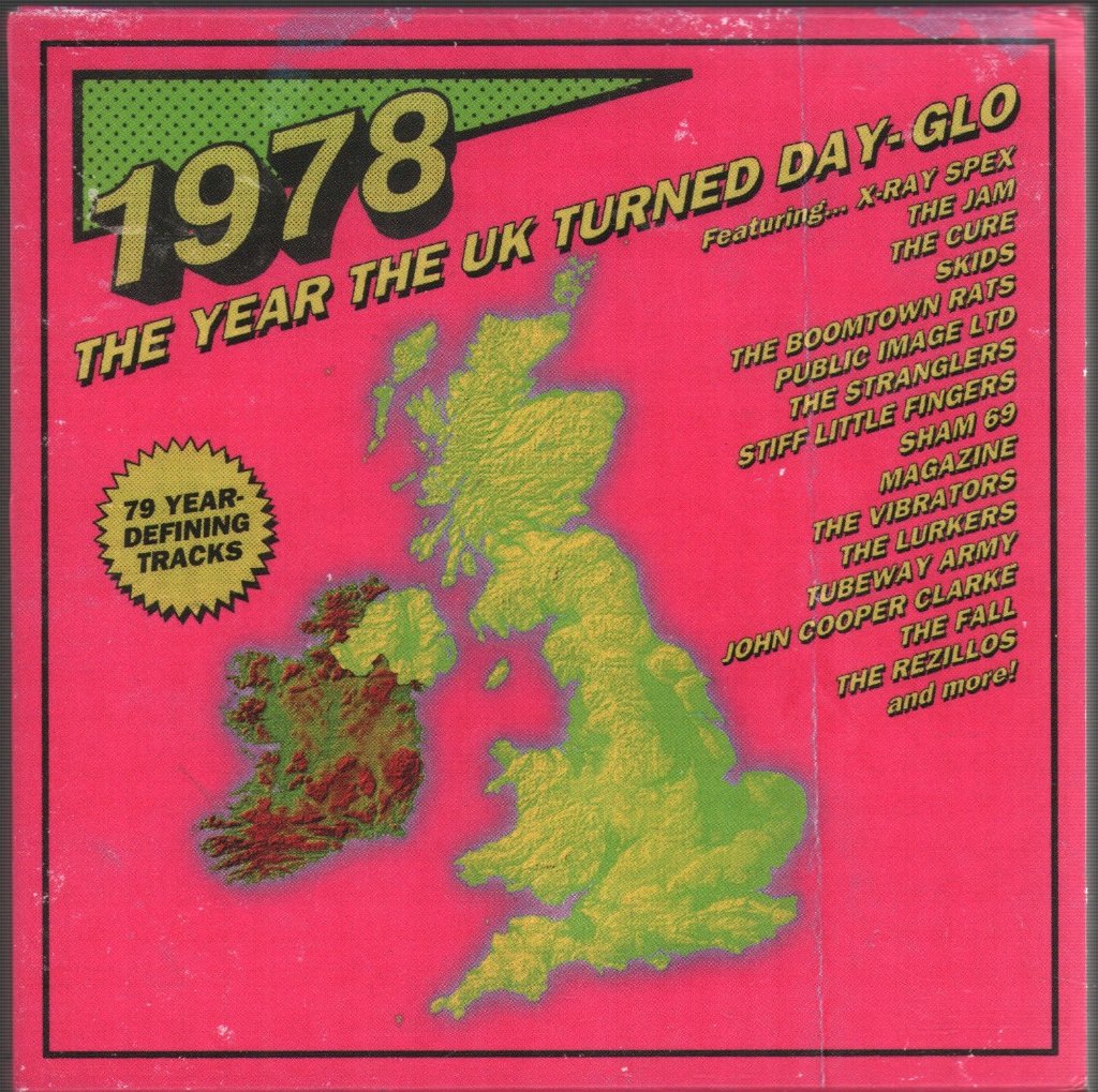 Various Artists - 1978: The Year The UK Turned Day-Glo - Cd Set