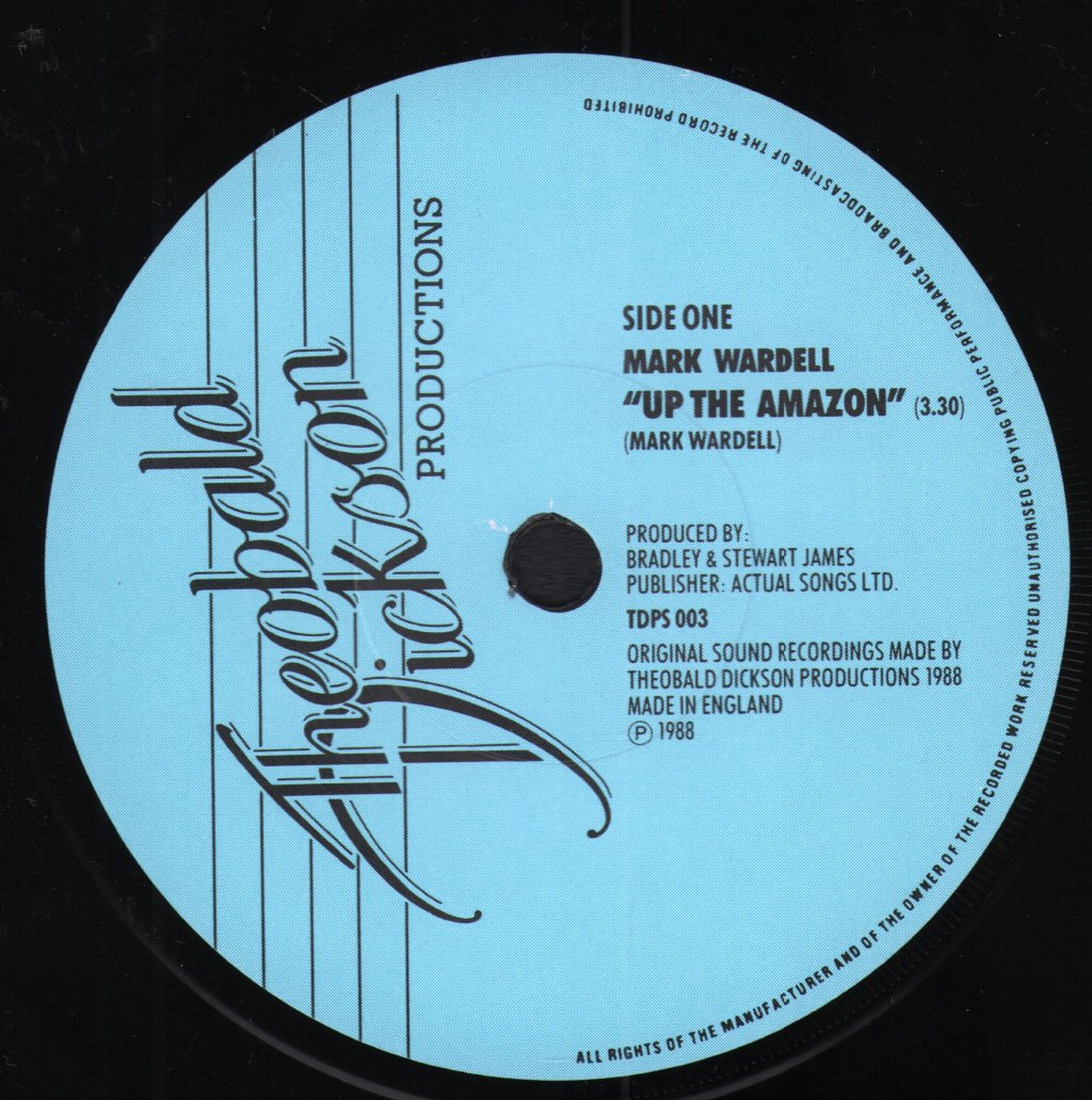 Mark Wardell - Up The Amazon - 7 Inch