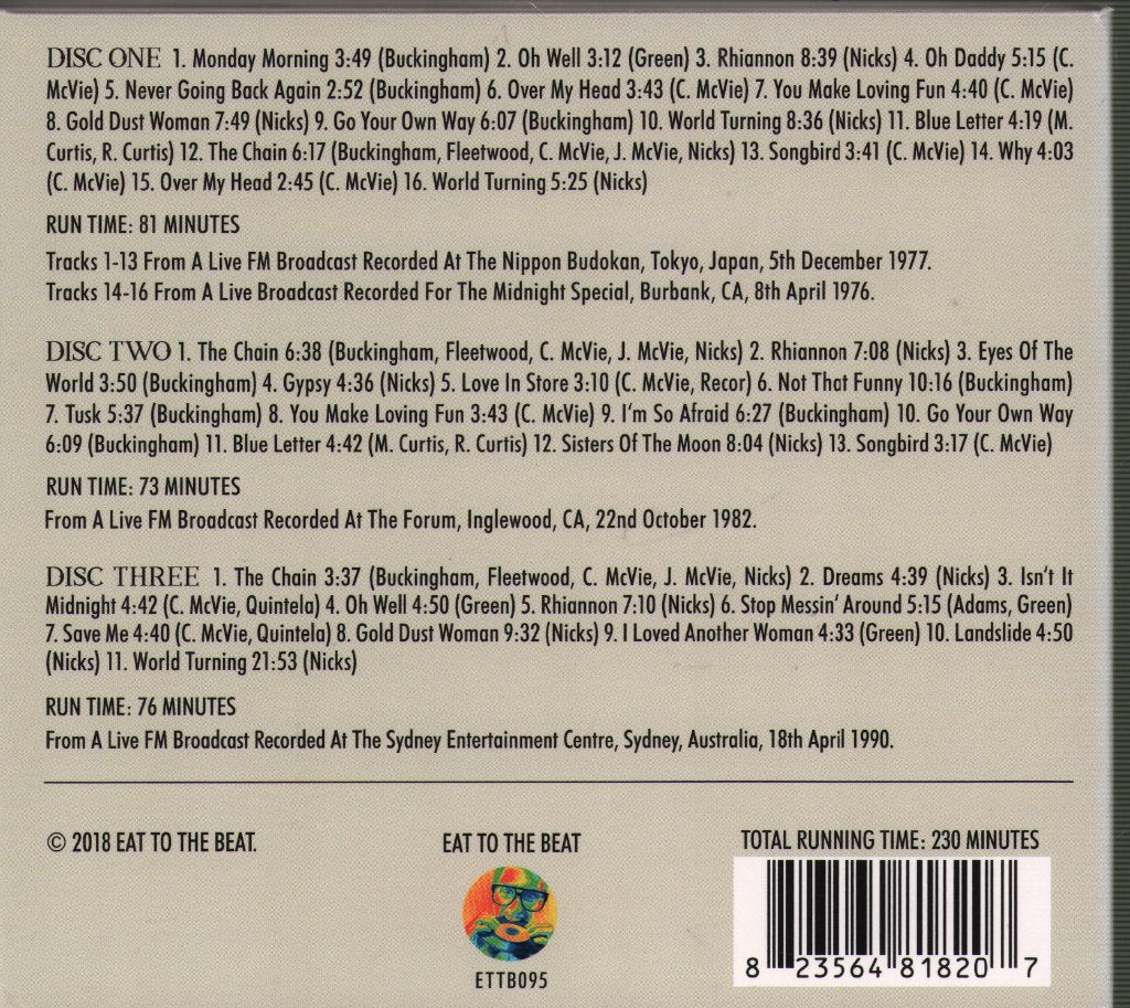 Fleetwood Mac - Transmission Impossible - Triple Cd