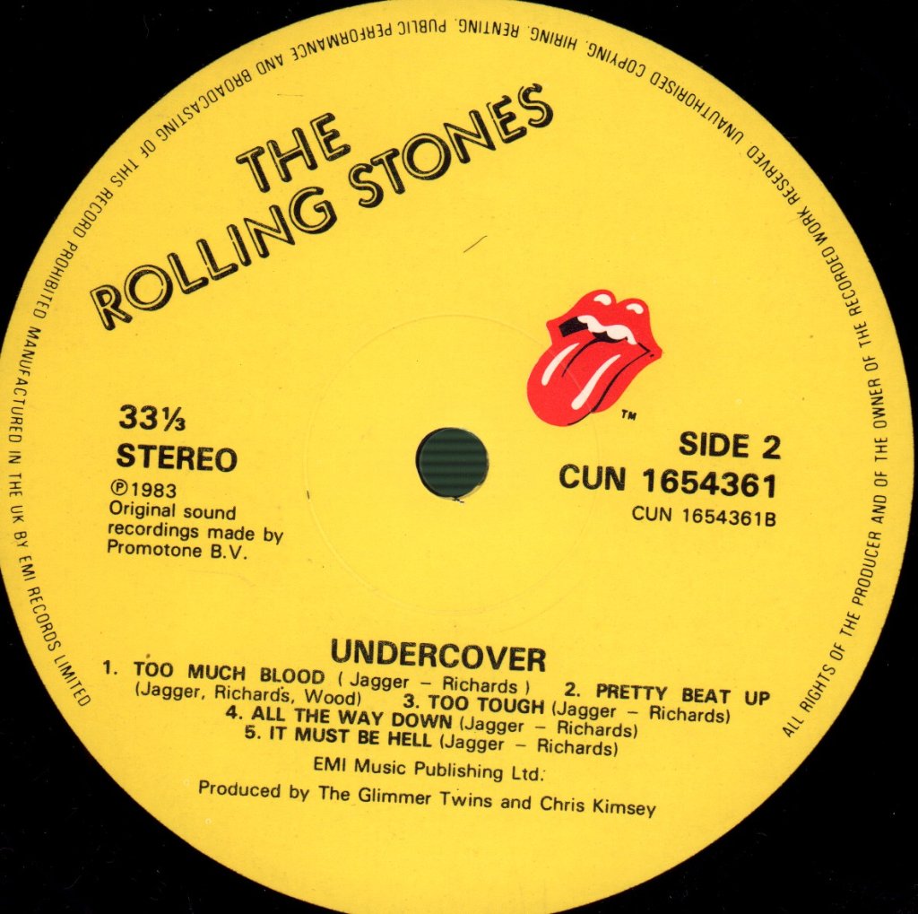 Rolling Stones - Undercover - Lp
