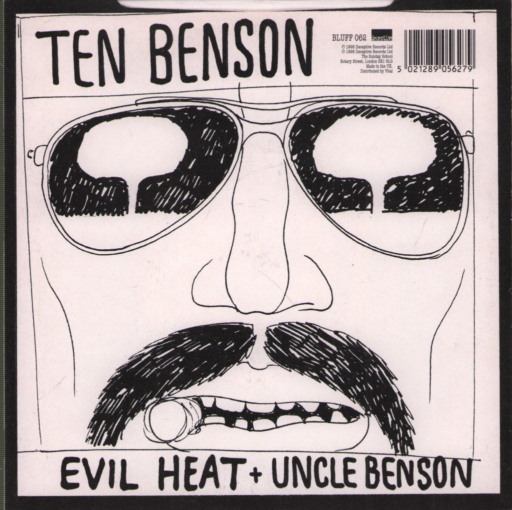 Ten Benson - Evil Heat - 7 Inch