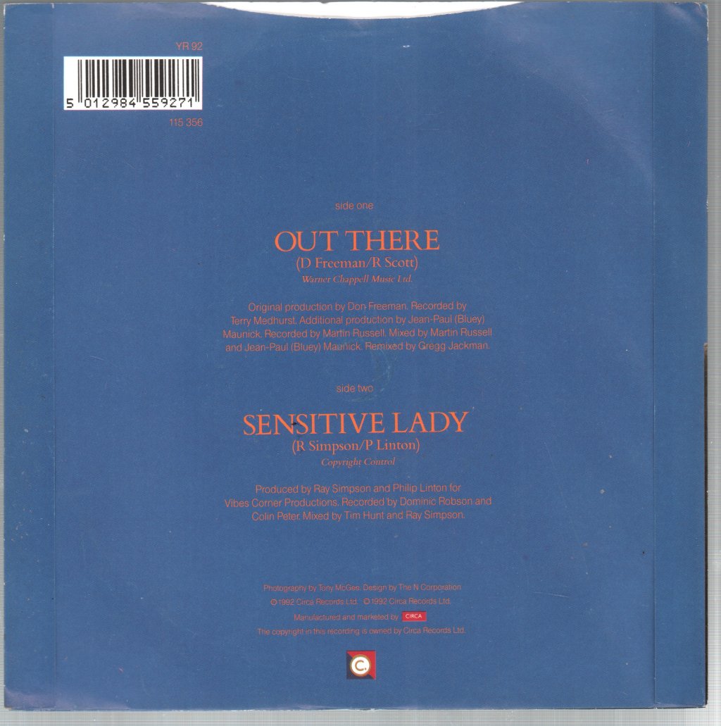 Ray Simpson - Out There - 7 Inch