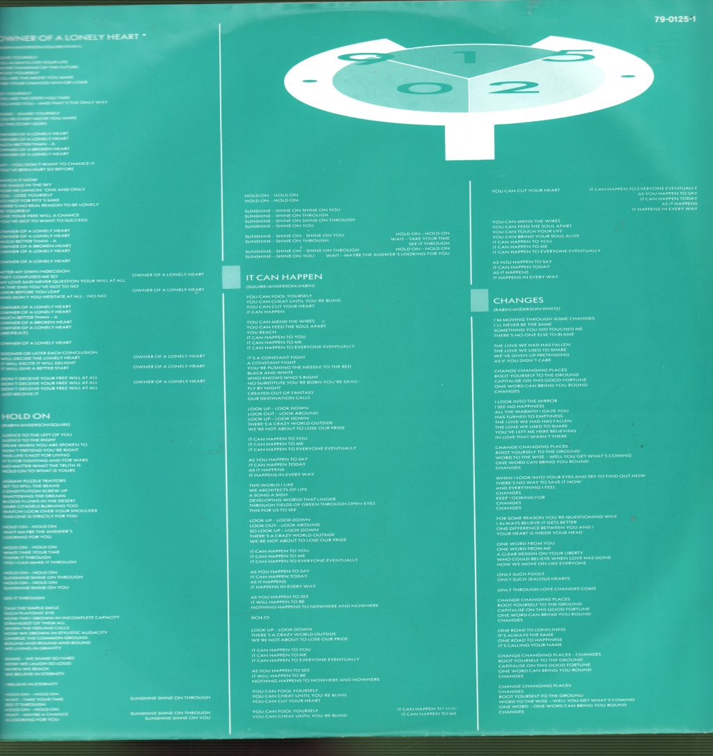 Yes - 90125 - Lp