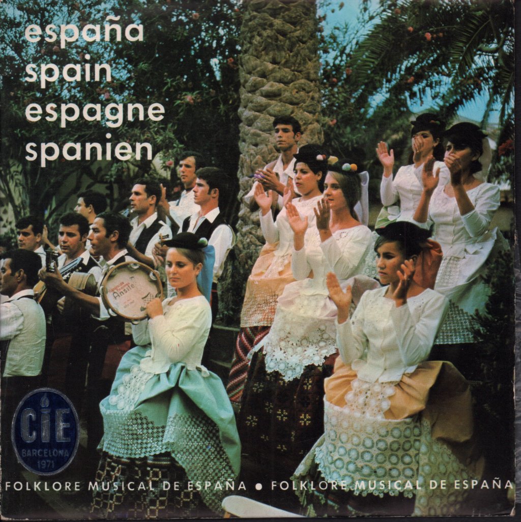 Various Artists - Folklore Musical De Espana - 7 Inch