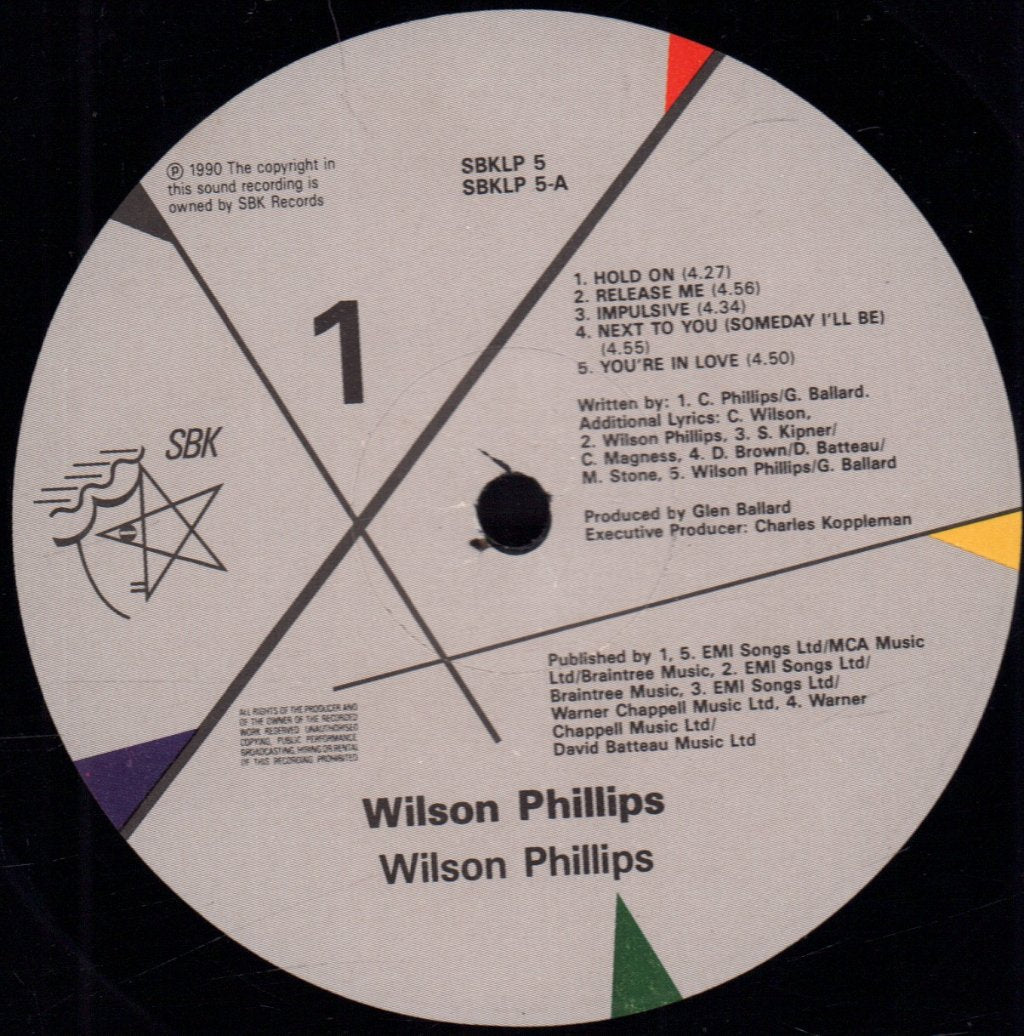 Wilson Phillips - Wilson Phillips - Lp