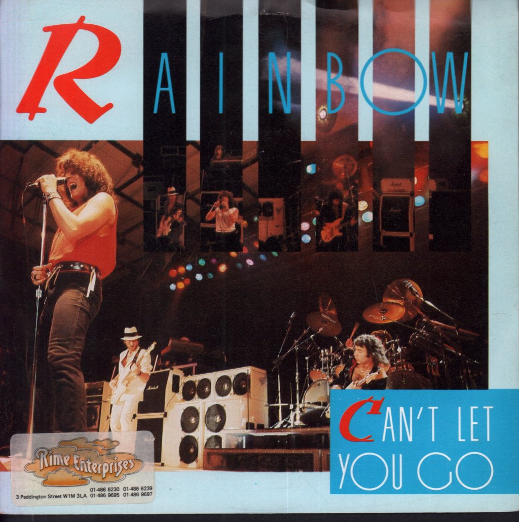 Rainbow (Rock/Metal Group) - Can't Let You Go - 7 Inch