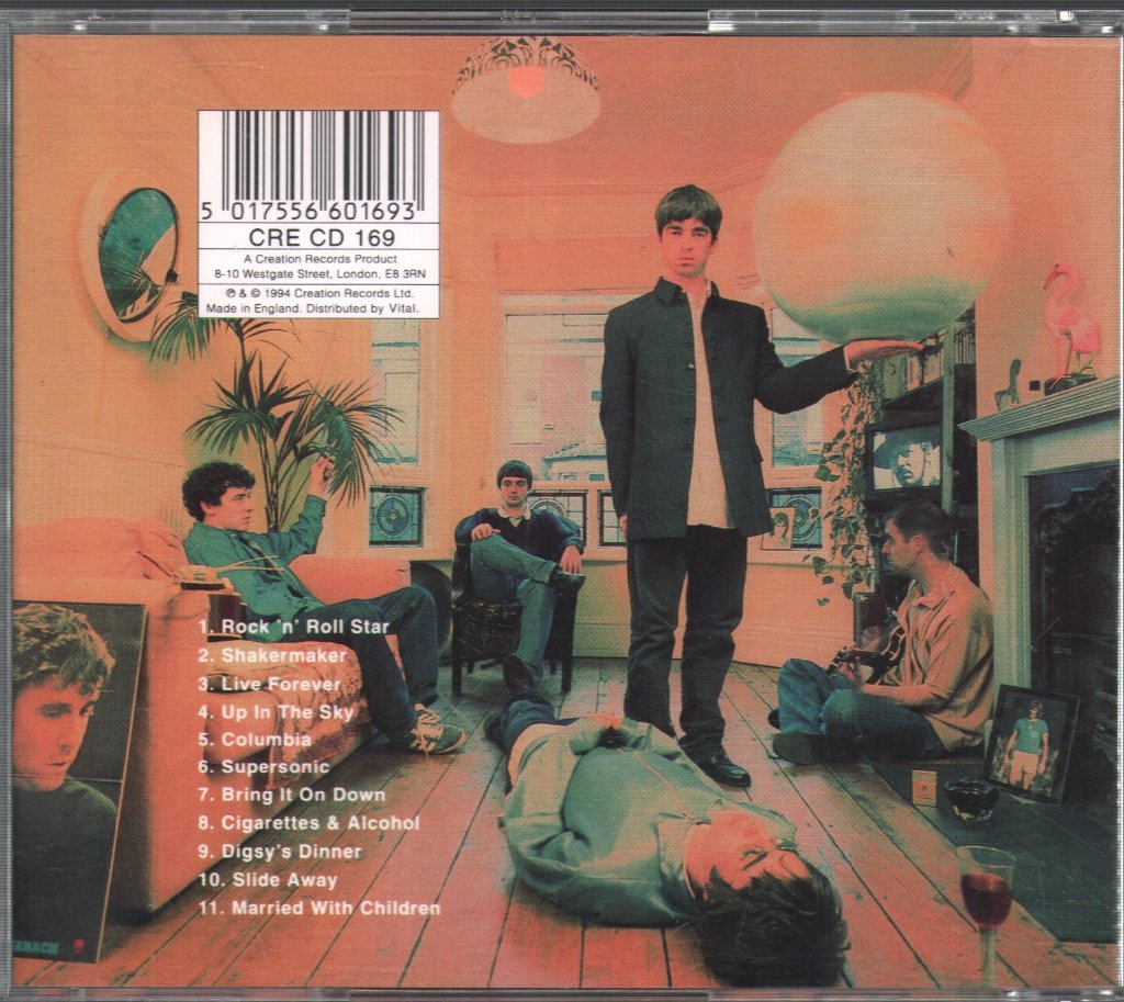 Oasis - Definitely Maybe - Cd