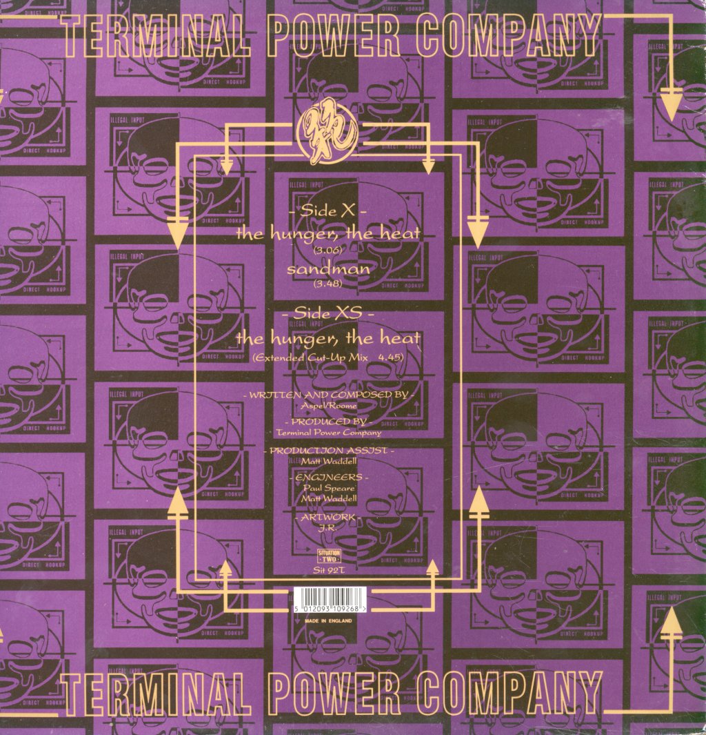 Terminal Power Company - Hunger, The Heat - 12 Inch