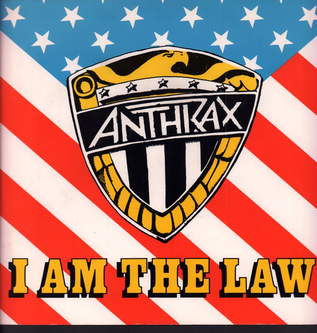 Anthrax (Metal Group) - I Am The Law - 12 Inch