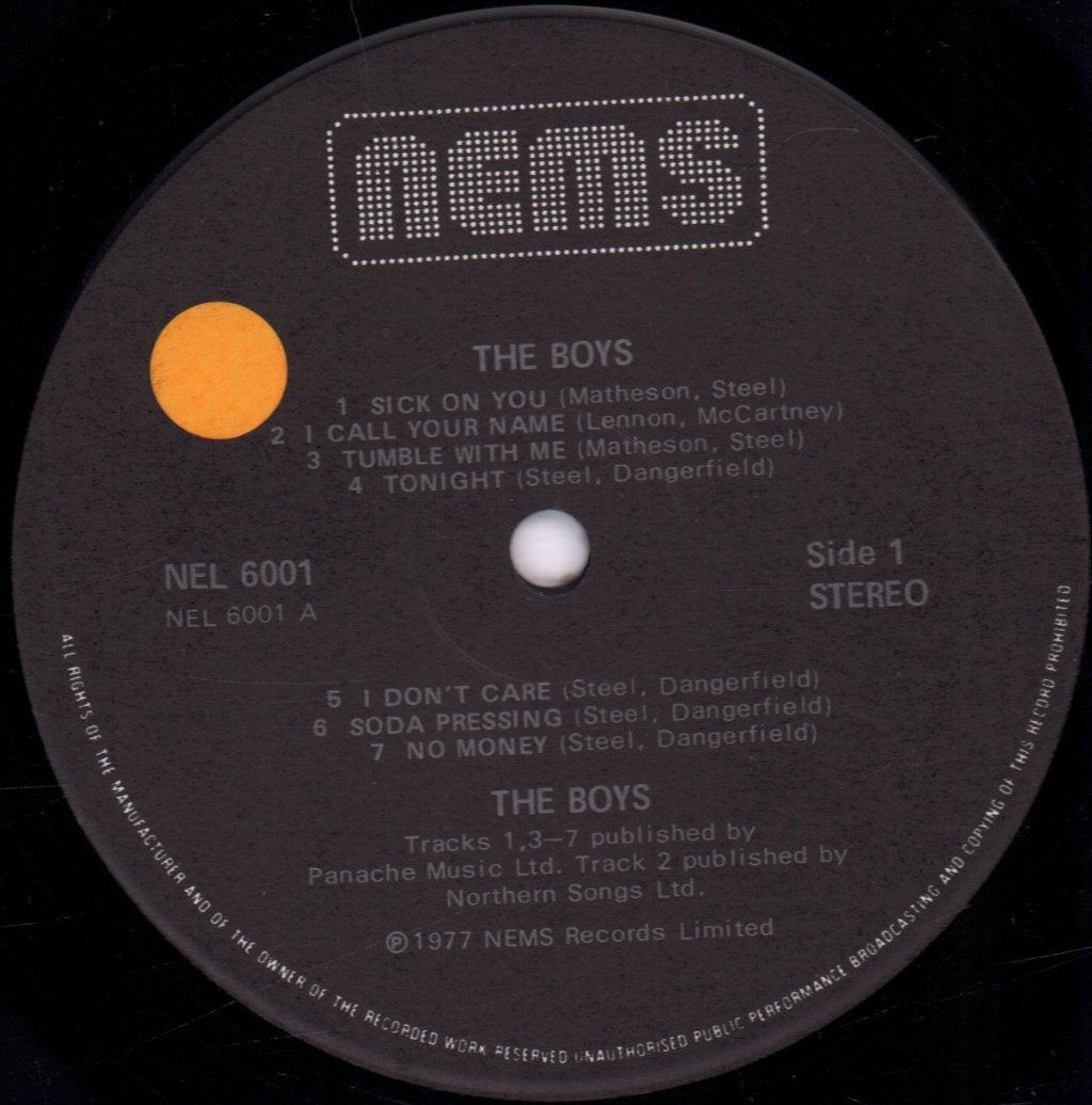 Boys (Punk Group) - Boys - Lp